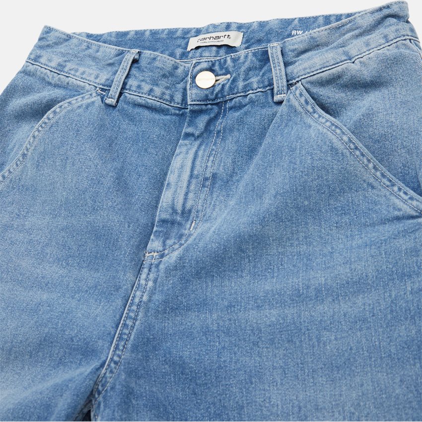 Carhartt WIP Women Jeans W SIMPLE PANT I031924.01.ZO BLUE LIGHT TRUE WASHED